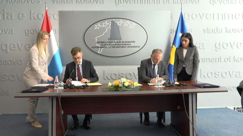 Kosova nenshkruan marreveshje 35 milione euro me Luksemburgun
